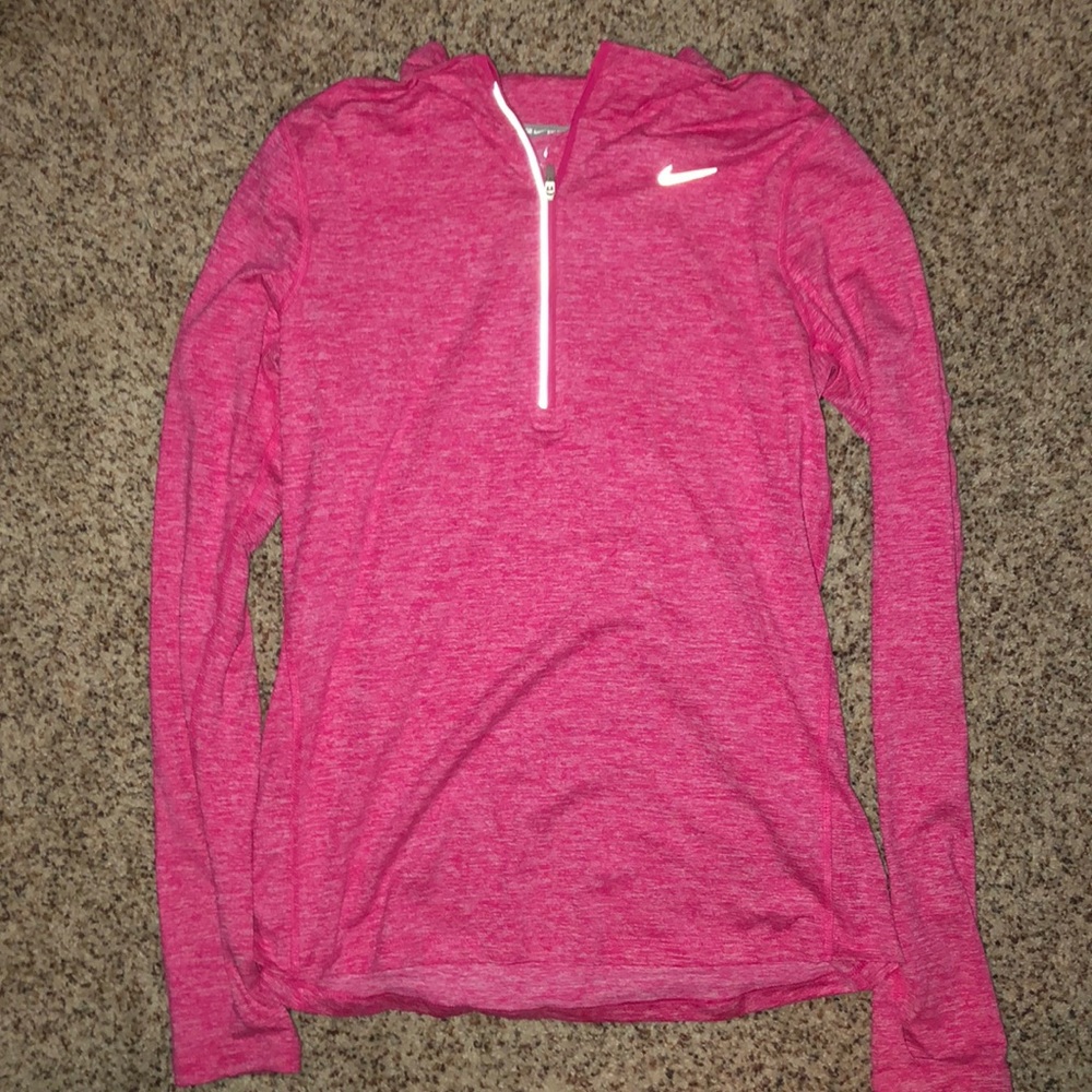 Nike running pullover/half-zip
